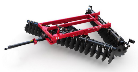 Offset harrow discs